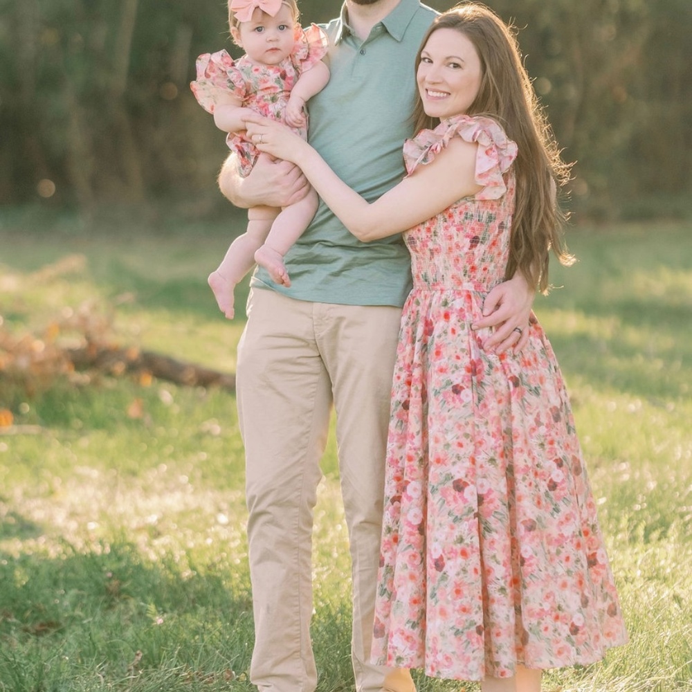 Hattie watercolor floral dress - Picture 4 of 5
